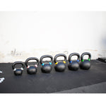 Muscle D Cast Kettlebells - Muscle D Fitness - Quality Handle Design - Heavy Duty Coating