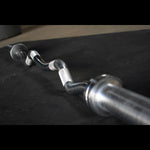 5' Hard Chrome EZ Curl Bar – Ergonomic Arm Training | Muscle D Fitness
