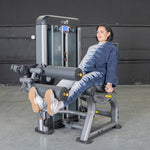 Elite Plus Leg Extension / Seated Leg Curl Combo | Muscle D Fitness