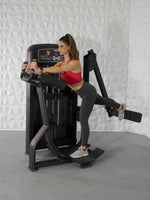 Elite Selectorized Glute - Muscle D Fitness - Commercial Grade - Adjustable - Pin Selectorized