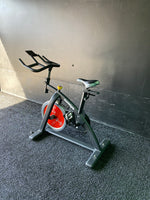 Stationary Exercise Bike - Commercial Grade Stationary Bike with Device Holder- Return, ready for pick up, reached price- no warranties offered(Return-Sale -Void Warranties)