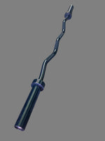 Curl Bar- Heavy Duty  - Professional Grade EZ Curl Barbell- Black Zinc