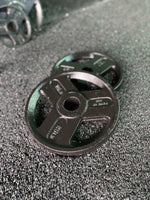 Triple-Grip Weight Plates - Durable Cast Iron for Strength Training