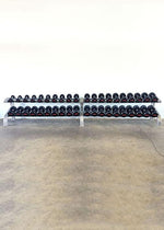 Two Tier 10 Pairs Dumbbell Rack - Muscle D Fitness - Durable 2 Tier 10 Pairs Dumbbell Rack