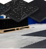 Interlocking Rubber Tile Mat 4'x6'