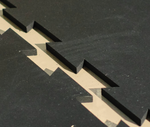 Interlocking Rubber Tile Mat 4'x6'