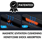 Light Commercial Folding Treadmill -Shua - LED Display - Heart Rate Monitor - Safety Clip