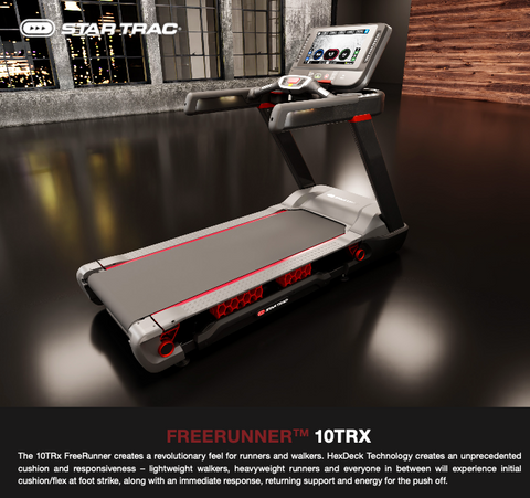 STAR TRAC 10TRX FREERUNNER™ TREADMILL