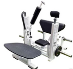 Motorized Hip Thruster with Adjustable Foot Pad and Back Pad - Remote Adjusted Weight - Padded Hip Roller