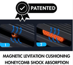 Light Commercial Folding Treadmill - LED Display - Heart Rate Monitor - Safety Clip
