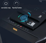Light Commercial Folding Treadmill - LED Display - Heart Rate Monitor - Safety Clip