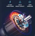 Light Commercial Folding Treadmill - LED Display - Heart Rate Monitor - Safety Clip