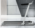 Low Profile Treadmill -V1 - LED Display - Heart Rate Monitor - Flex Deck for Low Impact - Adjustable Speed - Phone / Tablet Holder