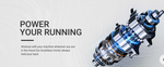 Low Profile Treadmill -V1 - LED Display - Heart Rate Monitor - Flex Deck for Low Impact - Adjustable Speed - Phone / Tablet Holder