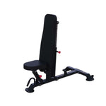 Vertical Flat to Incline Bench - Muscle D Fitness - Sturdy Adjustable Flat to Incline Bench