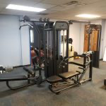 Compact – 4 Stack Multi Gym Black Frame w/ DAP Attachment