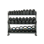 3 Tier Dumbbell/kettlebell Rack