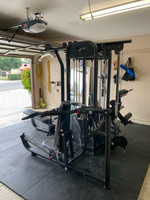 The Compact - 4 Stack Multi Gym Black Frame