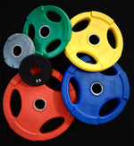 Rubber Colored Grip Plates $1/LB (Sale- Void Warranty)