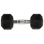 Rubber Hex Head Dumbbells