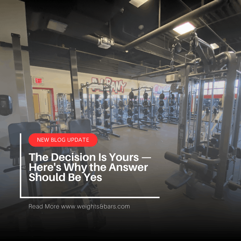 The Decision Is Yours — Here's Why the Answer Should Be Yes