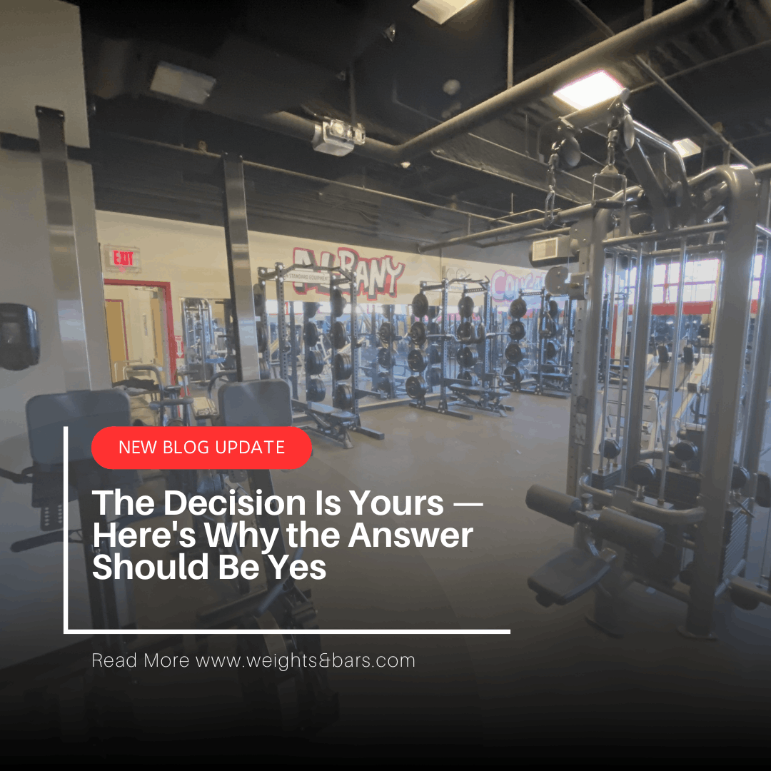 The Decision Is Yours — Here's Why the Answer Should Be Yes