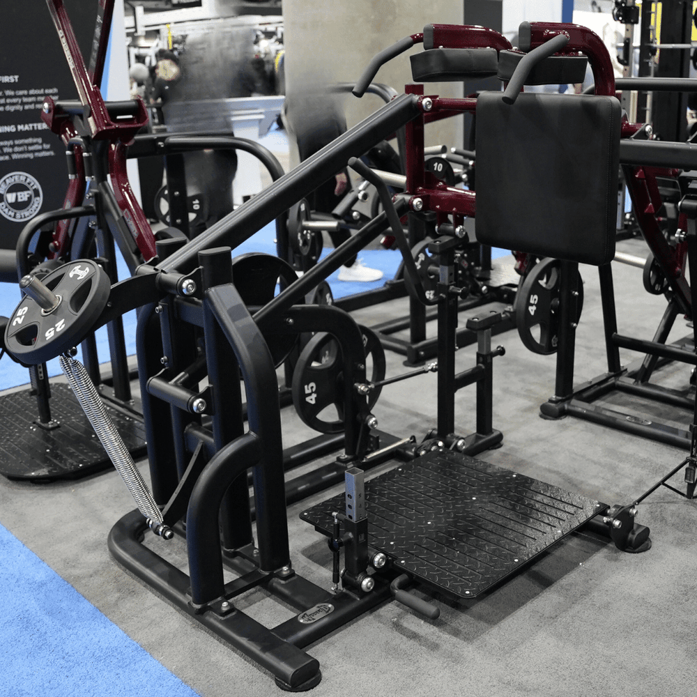 Pro Strength Drop Squat - Muscle D Fitness - Adjustable Plate Loaded Squat Machine