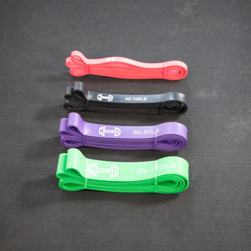 Muscle D Strength Band Kits - Muscle D Fitness - 41" Length - Multiple Sizes