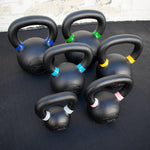 Muscle D Cast Kettlebells - Muscle D Fitness - Quality Handle Design - Heavy Duty Coating