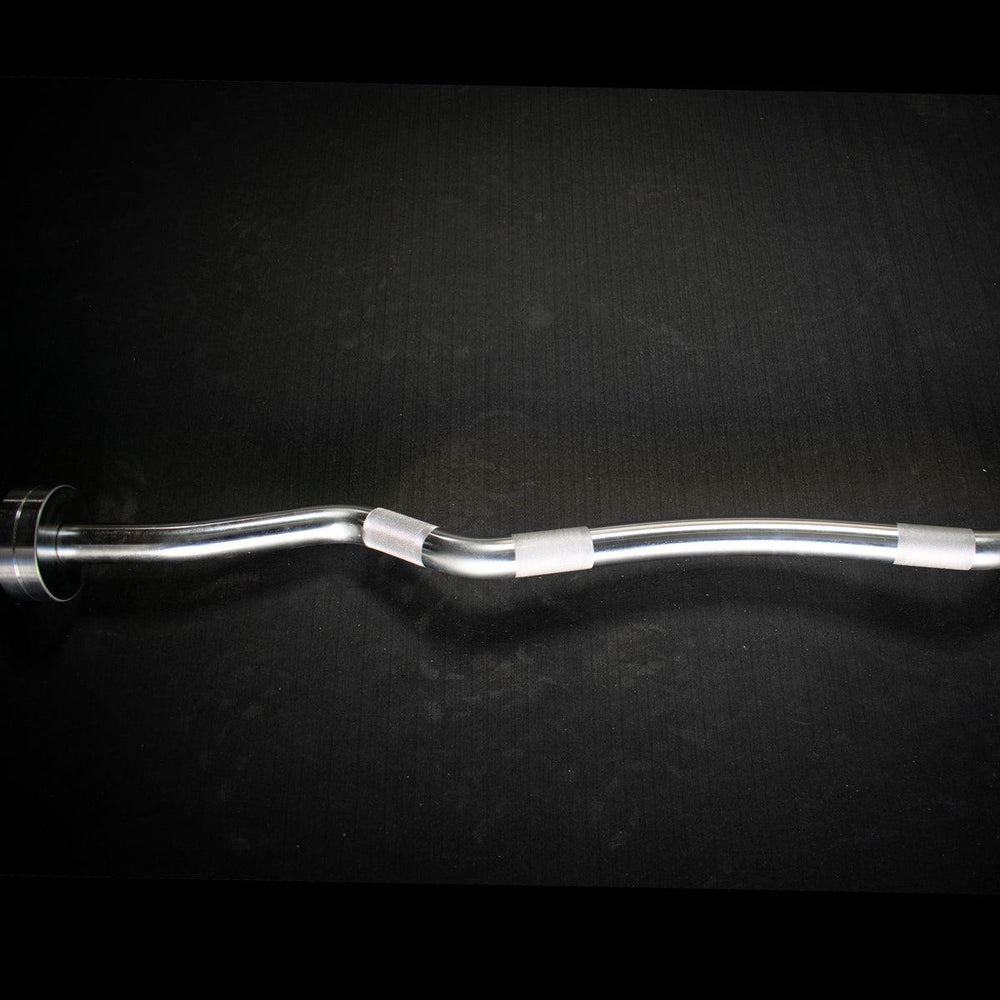 5' Hard Chrome EZ Curl Bar – Ergonomic Arm Training | Muscle D Fitness