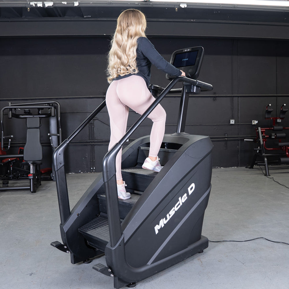 Elite Commercial Stair Climber - Touch Screen - Muscle D Fitness