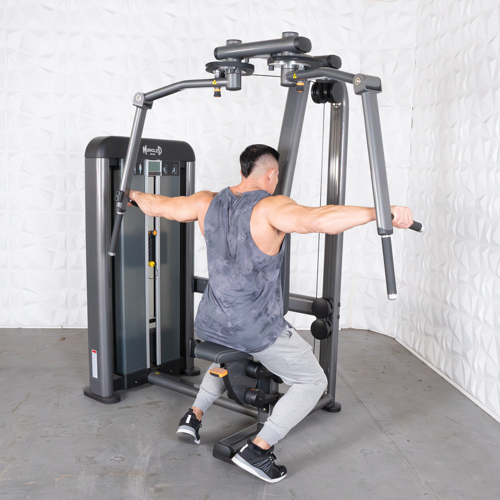 Pec Plus Elite Plus Pec Deck Rear Delt Machine | Muscle D Fitness – Weights & Bars