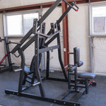 Excel Iso-Lateral Chest/Back Combo - Muscle D Fitness - Plate Loaded - Gas Shock Assisted Seat Adjustment