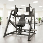 Excel Pull-Over - Muscle D Fitness - Plate Load Pull Machine - Weight Storage Pegs - Gas Piston Assisted Seat Adjustment