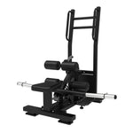 Excel Standing Hip Thrust - Muscle D Fitness - Plate Load Extension - Band Compatible - Adjustable Pads