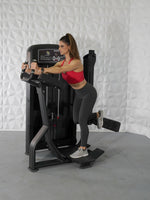 Elite Selectorized Glute - Muscle D Fitness - Commercial Grade - Adjustable - Pin Selectorized