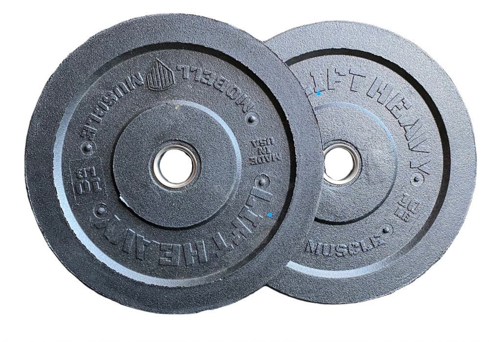 Ultimate 10-45lb Bumper Plate Combo Set - 260lbs Complete Training Package