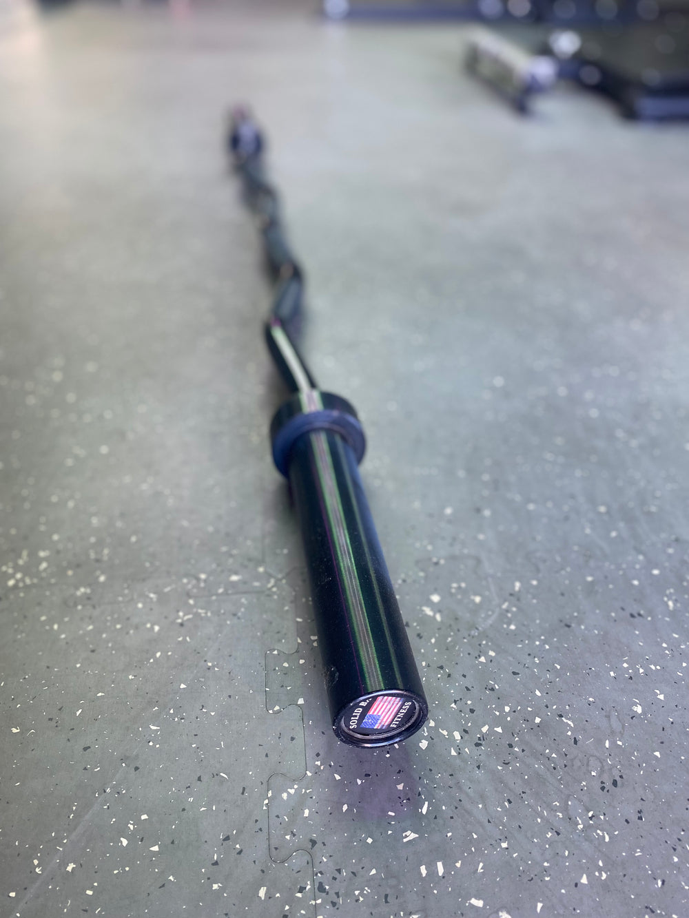 Curl Bar- Heavy Duty  - Professional Grade EZ Curl Barbell- Black Zinc