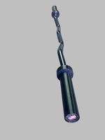 Curl Bar- Heavy Duty  - Professional Grade EZ Curl Barbell- Black Zinc