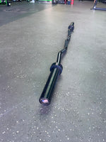 Curl Bar- Heavy Duty  - Professional Grade EZ Curl Barbell- Black Zinc