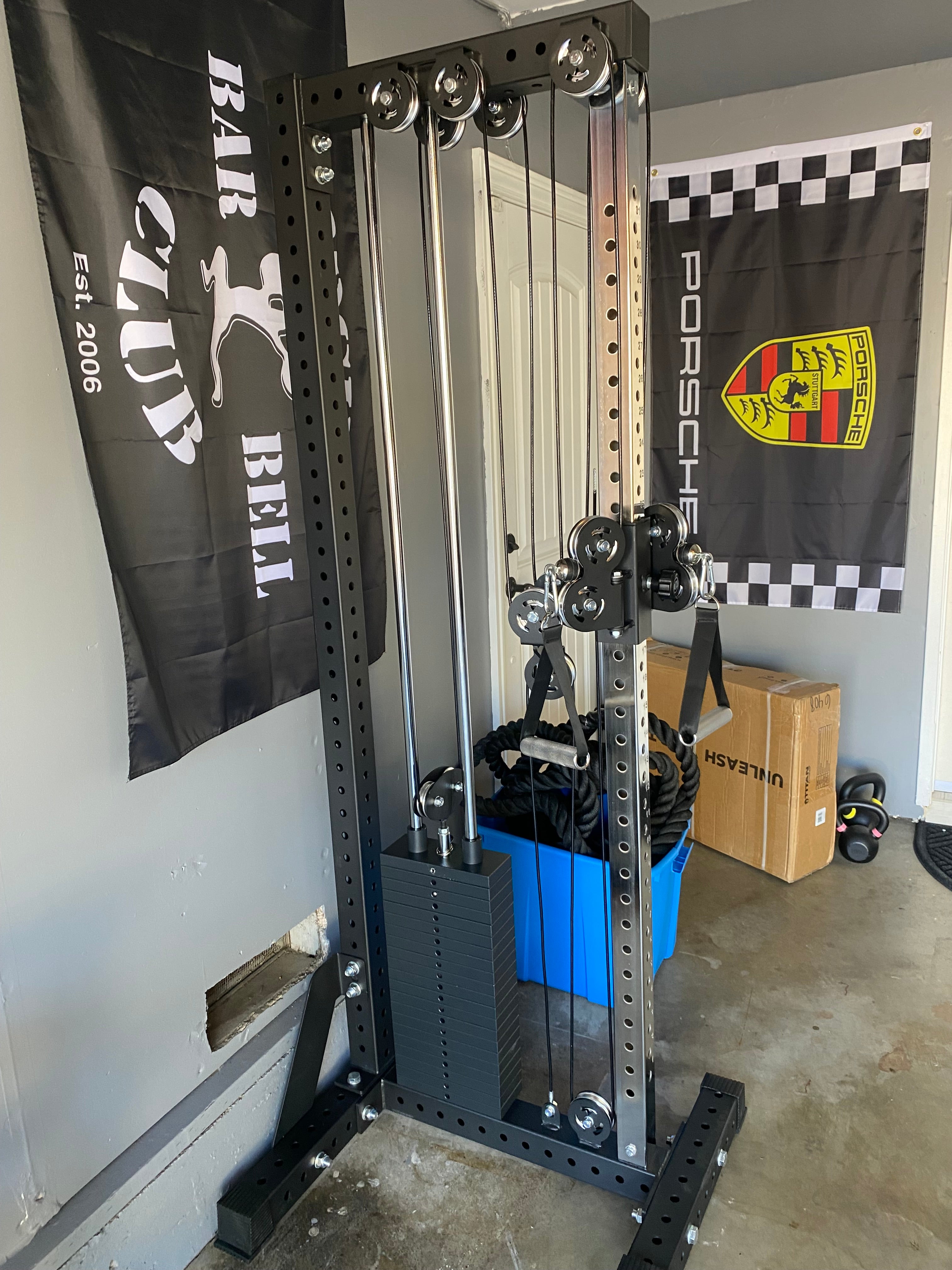 Single Stack Cable Machine (210LB WEIGHT Stack) – Weights Bars