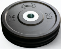 Virgin Rubber Bumper Plates (Custom Options available)