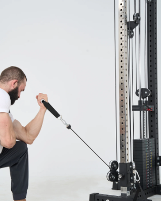 Single Stack Cable Machine – Weights & Bars