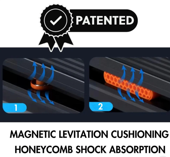Light Commercial Folding Treadmill -Shua - LED Display - Heart Rate Monitor - Safety Clip