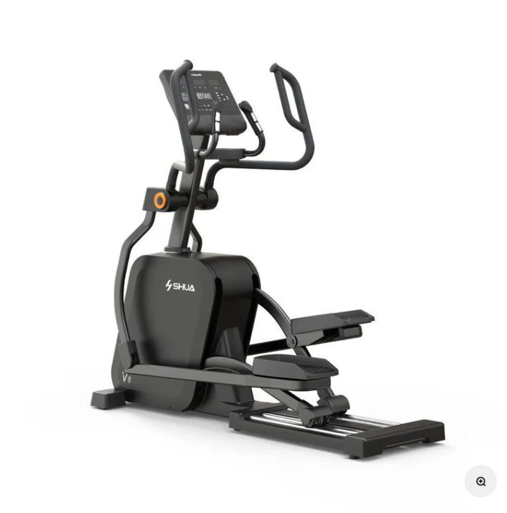 Self Powered Commercial Cross Trainer - Elliptical - Durable Commercial-Grade Cross Trainer Elliptical