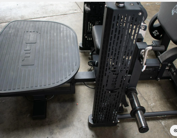 Motorized Hip Thruster with Adjustable Foot Pad and Back Pad - Remote Adjusted Weight - Padded Hip Roller