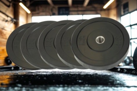Virgin Rubber Bumper Plates (Custom Options available)