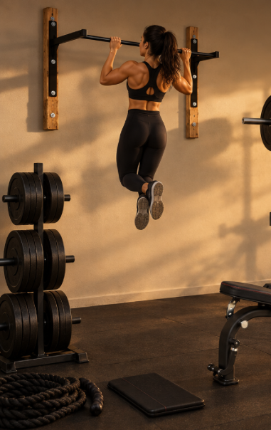 Complete Home Gym Setup with PLAE Air Bike