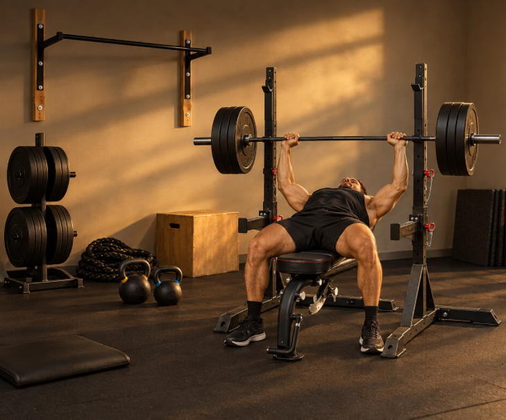 Complete Home Gym Setup with PLAE Air Bike