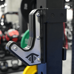 TGrip Commercial Full Power Rack Set - 3x3 Steel - Functional Multi-Grip Pull-Up - Plate Storage - J-Hooks